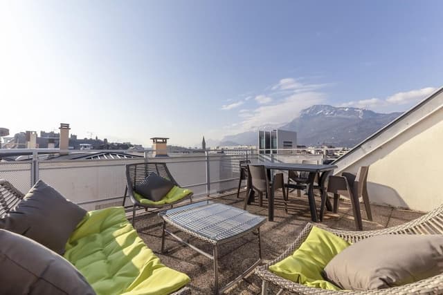 Superior Studio, 1 Double or 2 Twin Beds, Terrace, City View