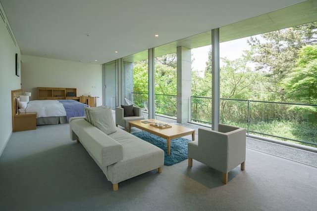 Suite with Sofa Bed and Open-Air-Bath, Forrest View