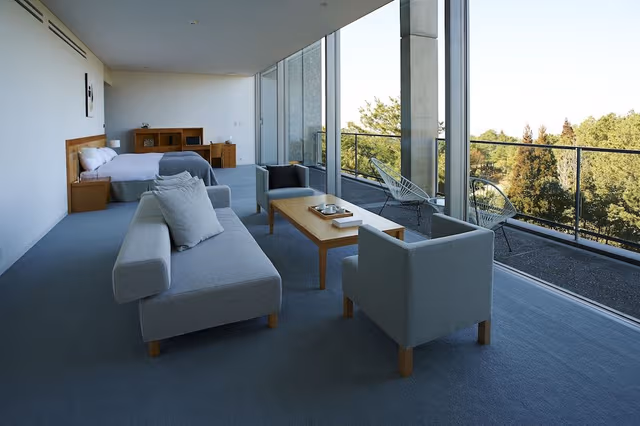 Suite with Sofa Bed and Open-Air-Bath, Forrest View
