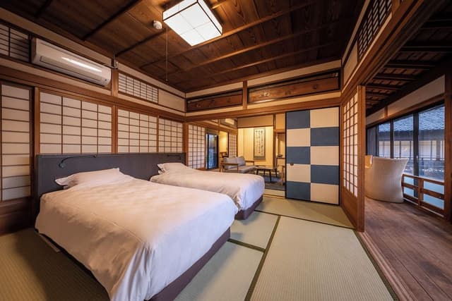 [KYU] Japanese-style room,Twin bed, Non-Smoking