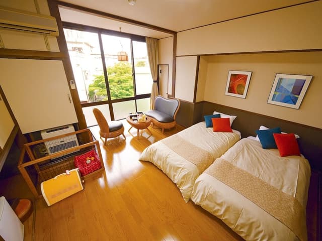 Dog Friendly - Twin Room, Smoking, Annex Building, Shared Bath