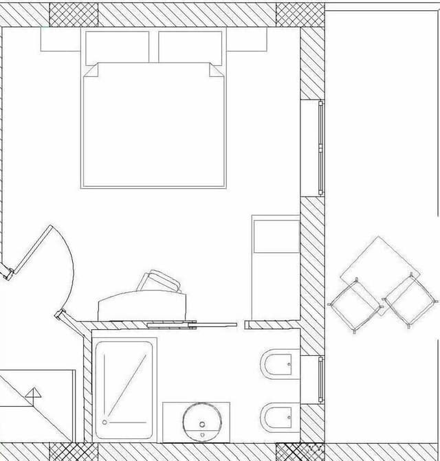 Comfort Double Room, Balcony, Garden Area