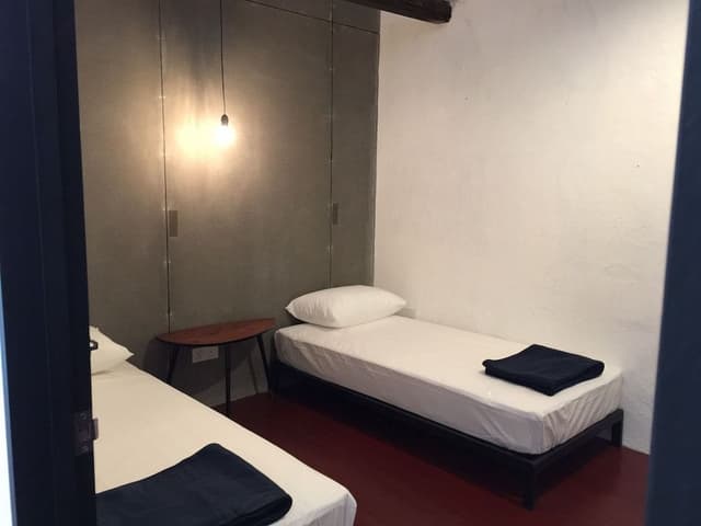 Twin Room, Shared Bathroom