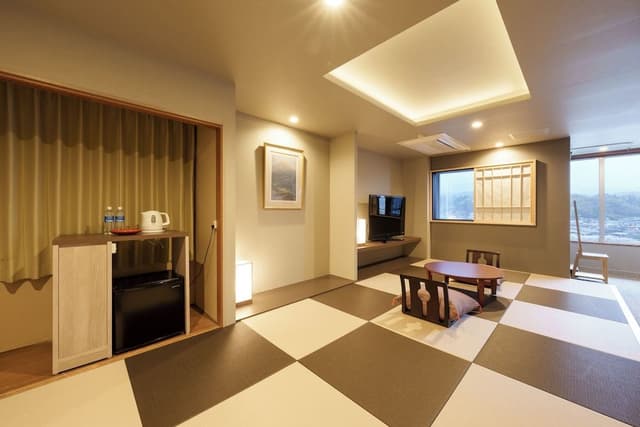 [River View] Premium Japanese Western Style Room 701, with Hot Spring / Semi-Open-air Bath