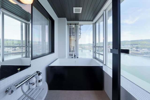 [River View] Premium Japanese Western Style Room 601, with Hot Spring / Semi-Open-air Bath