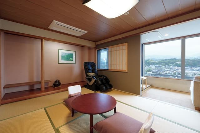 [River View] Premium Japanese Western Style Room 601, with Hot Spring / Semi-Open-air Bath