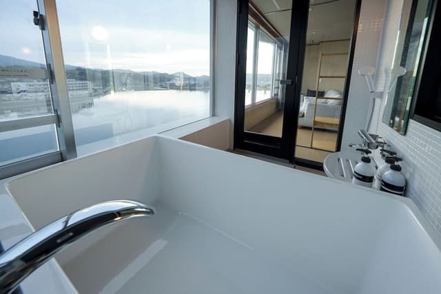 [River View] Premium Japanese Western Style Room 601, with Hot Spring / Semi-Open-air Bath