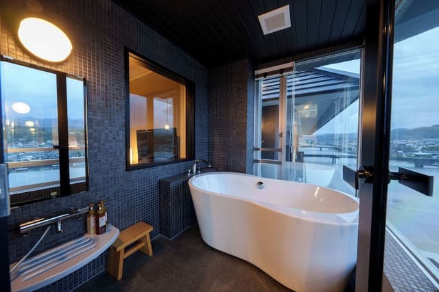 [River View] Premium Japanese Western Style Room 701, with Hot Spring / Semi-Open-air Bath