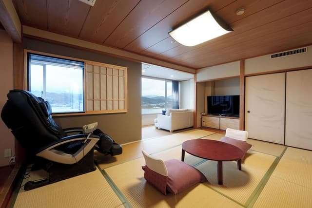 [River View] Premium Japanese Western Style Room 601, with Hot Spring / Semi-Open-air Bath