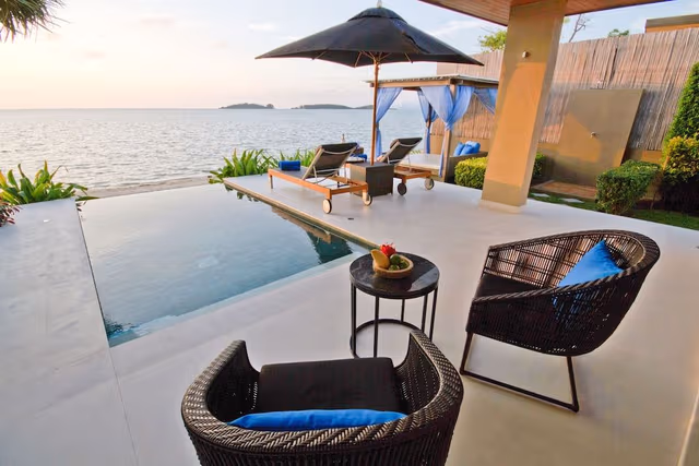 Beach Front Villa