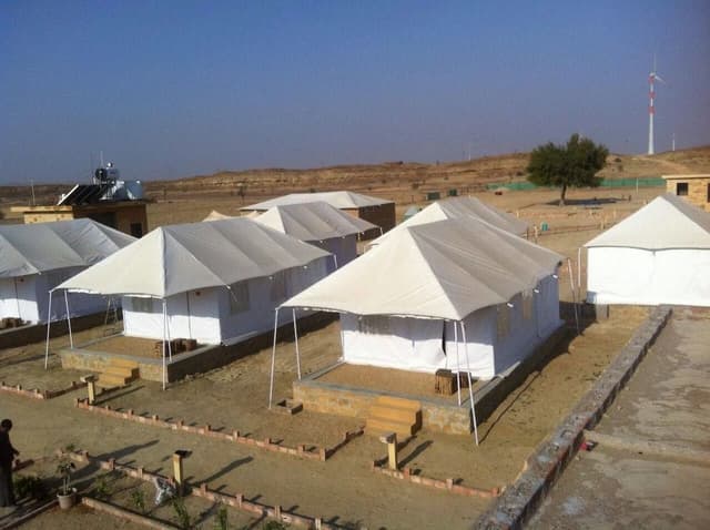 Premium Tent, 1 King Bed, Balcony, Resort View