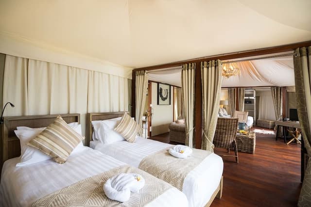 Two Bedroom Cliff Tent Villa