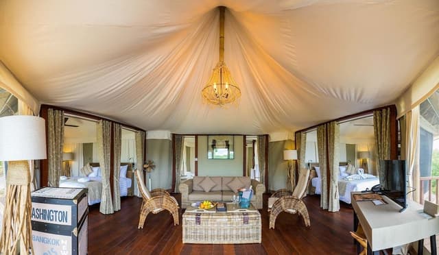 Two Bedroom Cliff Tent Villa