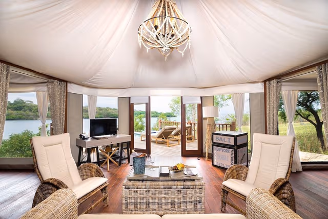 Two Bedroom Cliff Tent Villa