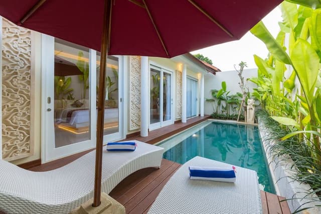 One bedroom, Private Pool