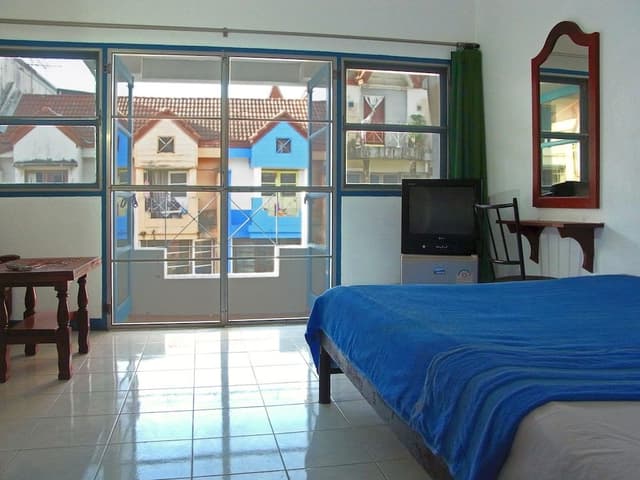 Comfort Double Fan Balcony with Private Bathroom