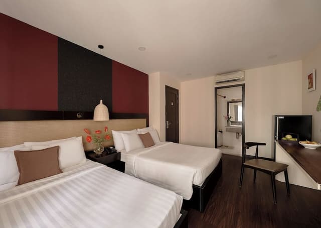 Family Quadruple Room, City View