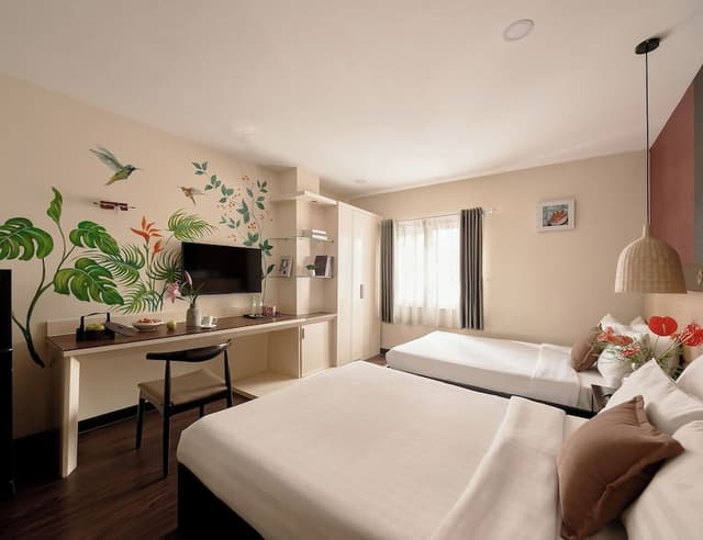Family Quadruple Room, City View