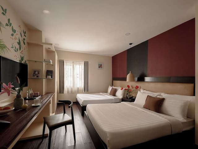Family Quadruple Room, City View