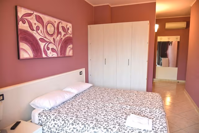 Double or Twin Room, Kitchenette, Garden View