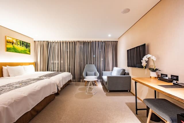 Quadruple Room, 2 Double Beds, Balcony