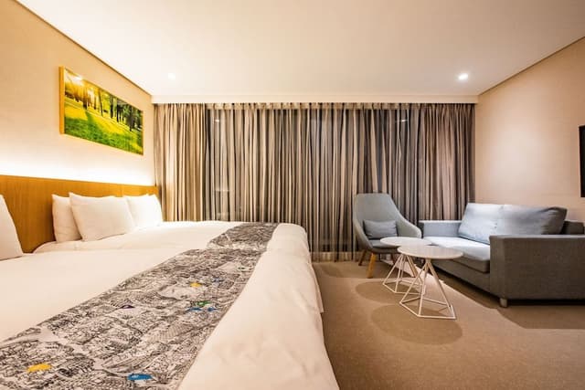 Quadruple Room, 2 Double Beds, Balcony