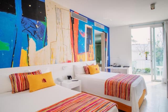 Deluxe Double Room with Two Double Beds