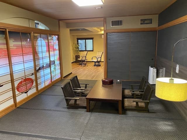 [Japanese Western Style Modern Suite Room]64sqm + 5sqm private terrace w/ cypress open-air bath, NS