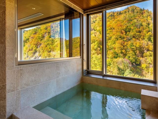 [View Floor] Luxury Room (Private Hot Spring with a view), Beef course dinner, Non Smoking