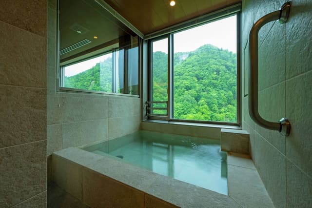 [View Floor] Luxury Room (Private Hot Spring with a view), Beef course dinner, Non Smoking