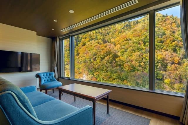 [View Floor] Luxury Room (Private Hot Spring with a view), Beef course dinner, Non Smoking