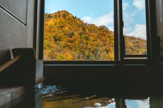 [View Floor] Luxury Room (Private Hot Spring with a view), Beef course dinner, Non Smoking
