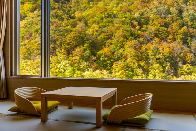 [View Floor] Japanese Western Style Room (Private Hot Spring with a view), Beef course dinner, NS