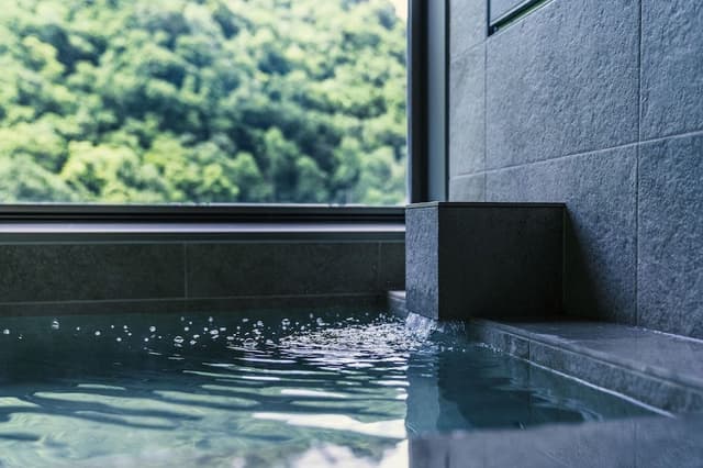 [View Floor] Luxury Room (Private Hot Spring with a view), Beef course dinner, Non Smoking