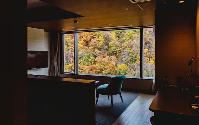[View Floor] Luxury Room (Private Hot Spring with a view), Beef course dinner, Non Smoking