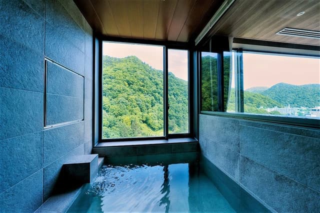 [View Floor] Luxury Room (Private Hot Spring with a view), Beef course dinner, Non Smoking