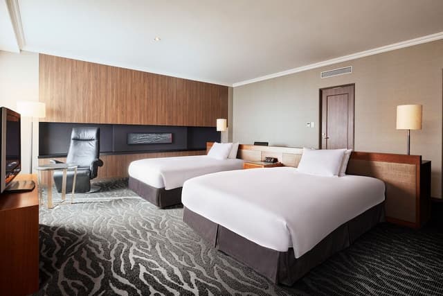 Junior Suite, 2 Double Beds (High Floor)
