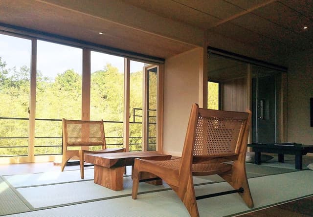 [TAKE-NO-NE] Japanese Style Open-air-bath Room, Bamboo view, Non Smoking