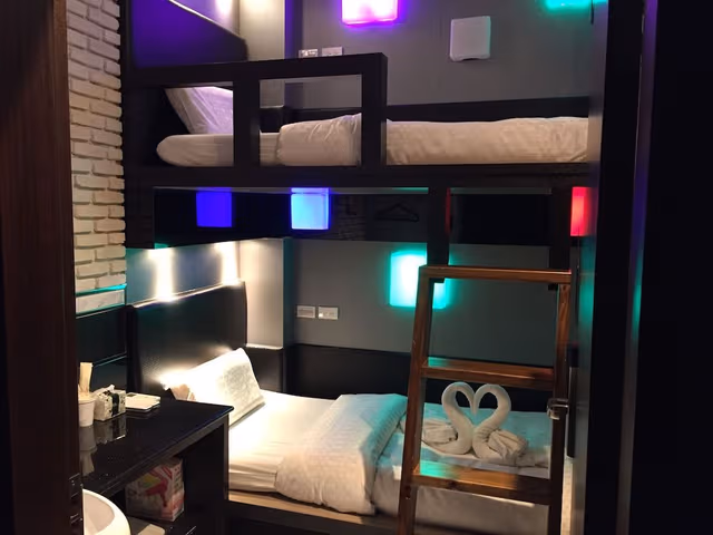 Twin Room, Shared Bathroom