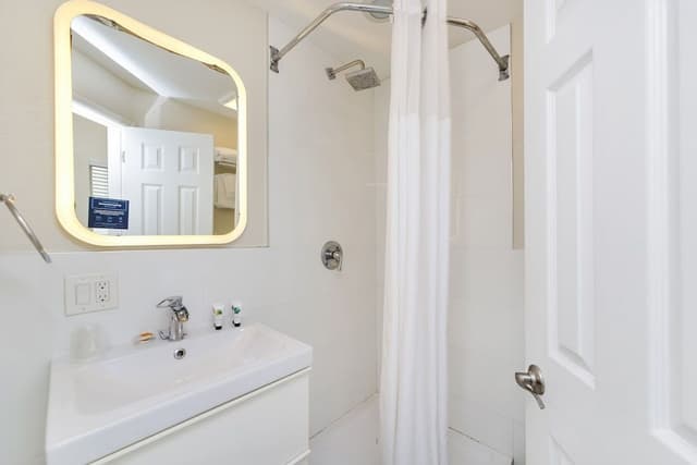Standard Room, 2 Double Beds, Private Bathroom (Self check-in)