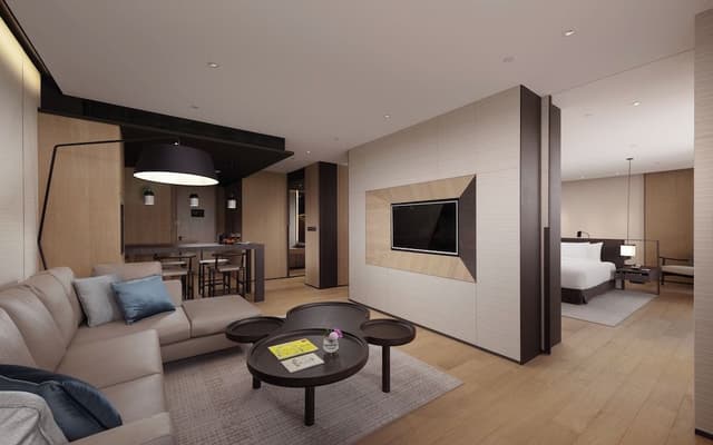 Suite, 1 King Bed (Garden)