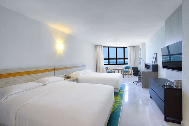 2 QUEEN BEDS BEACH VIEW NONSMOKING