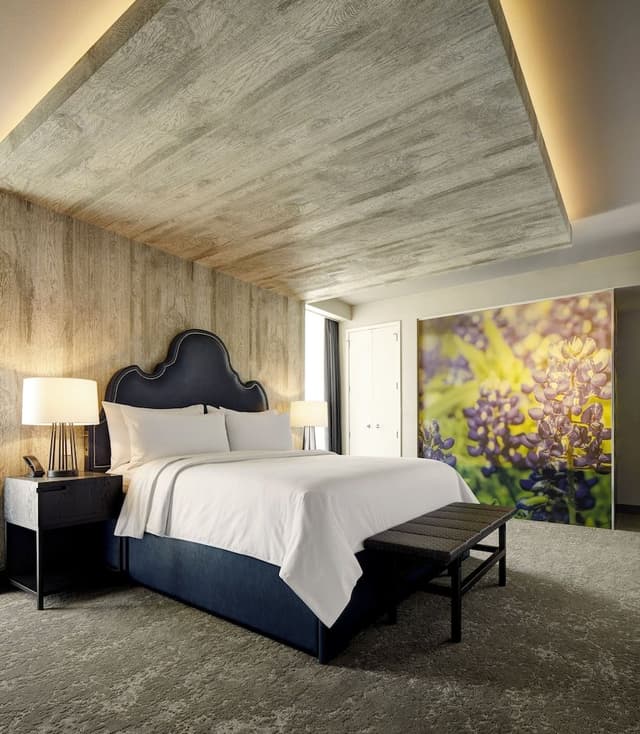 Archer's Den Mobility and Hearing-Accessible Suite with Balcony & Roll-in Shower