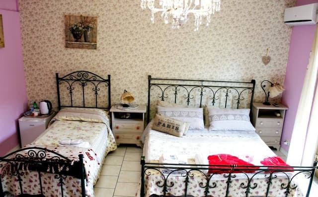 Quadruple Room, Garden Area