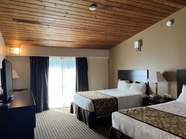 Standard Room, 2 Queen Beds, Refrigerator & Microwave
