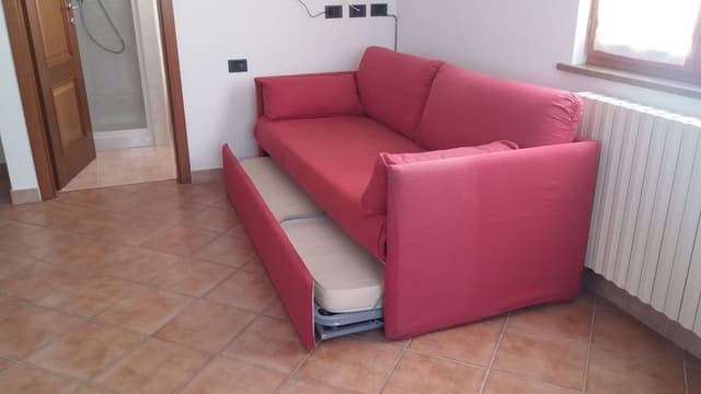 Studio, 1 Queen Bed with Sofa bed