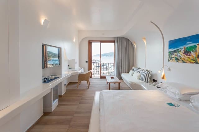 Junior Suite Superior vista porticciolo