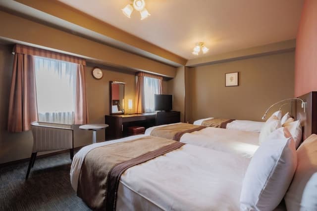 Triple Room, Non Smoking (2 Single + 1 Extra bed)