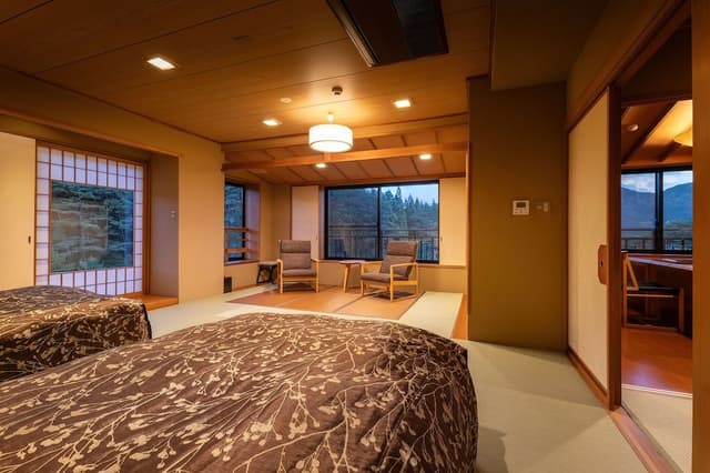 Japanese/Western-style room, Mountain view, Meals in a private dining room, Non Smoking