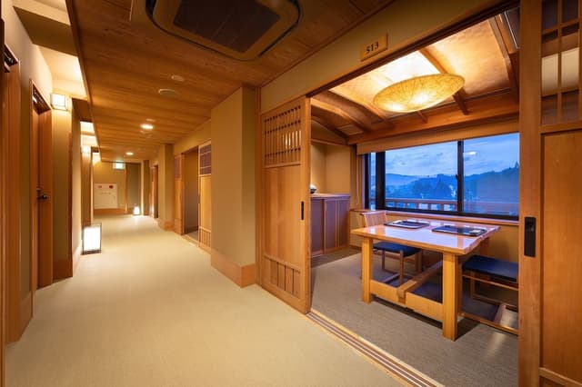 Lake Tazawa side Japanese modern twin room , Meals in a private dining room, Non Smoking